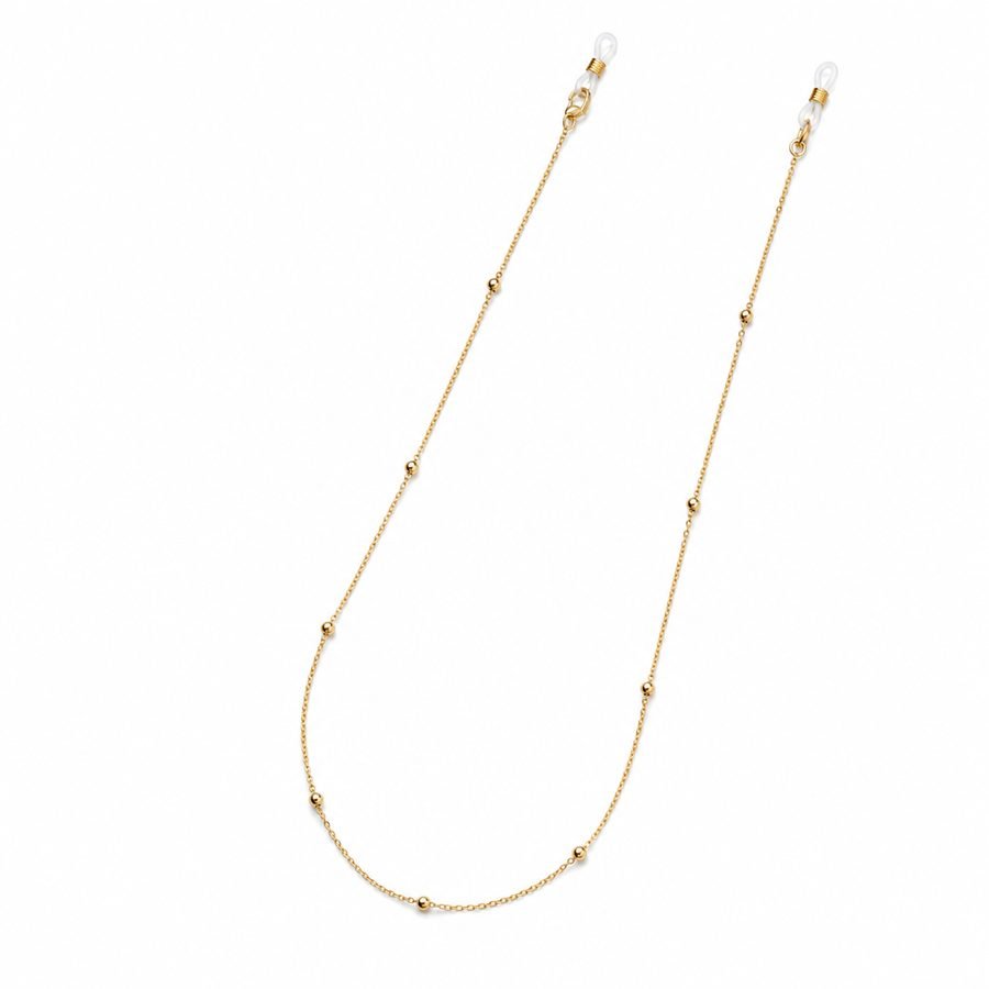 Brillenkette Slim Gold